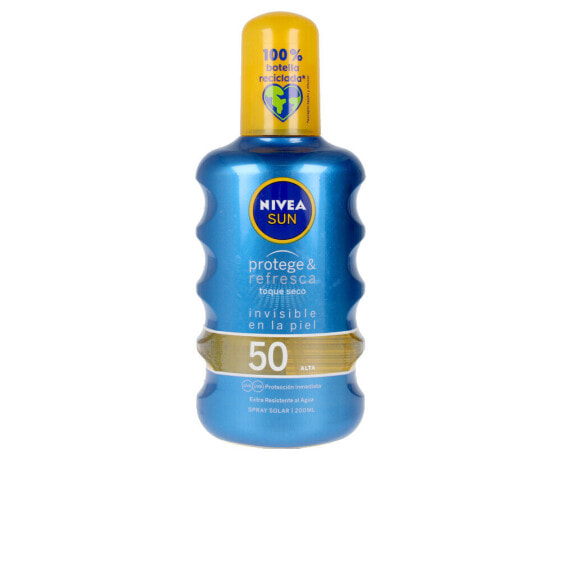 Nivea Sun Protege Refresca Spray SPF50 Солнцезащитный спрей для тела  200 мл