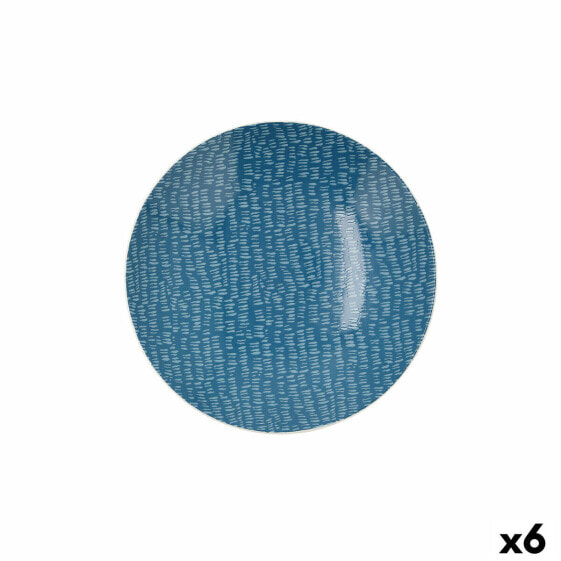 Глубокое блюдо Ariane Coupe Ripple Керамика Синий (20 cm) (6 штук)
