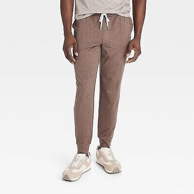 Men's Soft Stretch Joggers - All In Motion Ceramic Brown S