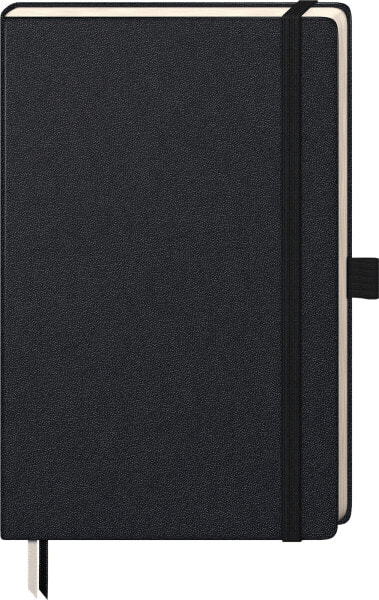 Brunnen 105522805 - Monochromatic - Black - 192 sheets - 80 g/m² - Squared paper - Hardcover