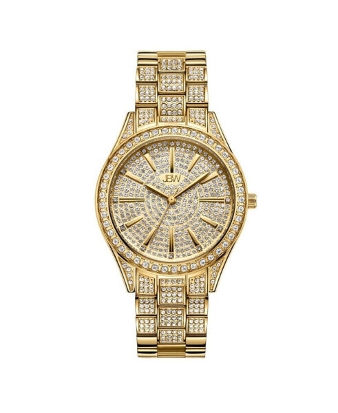 Women's Cristal 34 (0.12 ct. t.w.) Diamond 18k Gold-plated Stainless-steel Watch 38mm