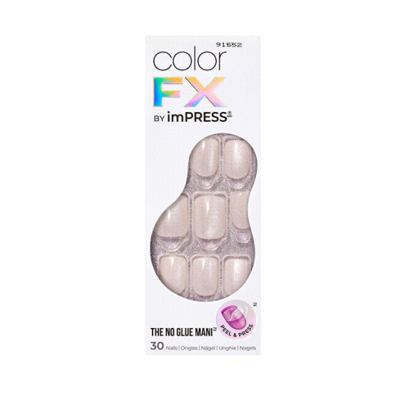 Glue-on nails ImPRESS Color FX - Rebel 30 pcs