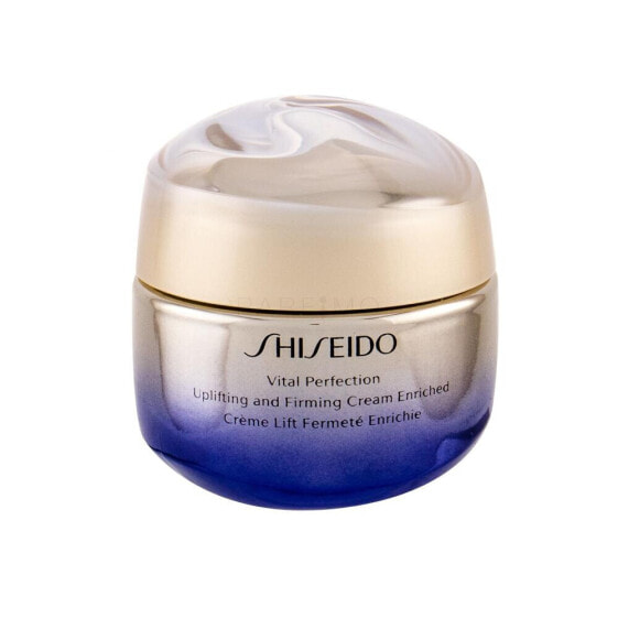 Shiseido Vital Perfection Uplifting and Firming Cream Enriched 50 ml tagescreme Feine Linien & Falten für Frauen