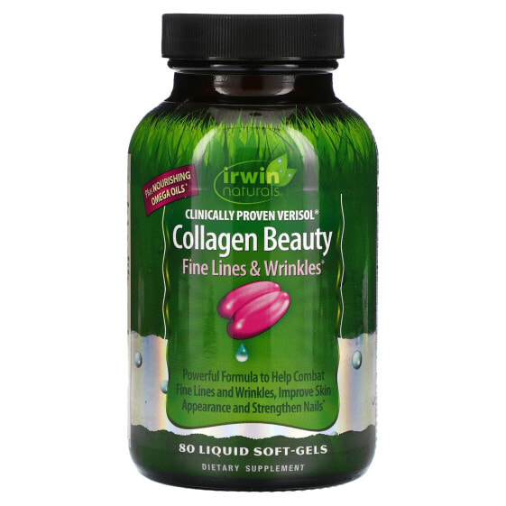 Clinically Proven Verisol Collagen Beauty, 80 Liquid Soft-Gels