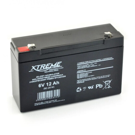 Gel battery 6V 12Ah Xtreme