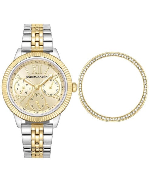 Наручные часы Jessica Carlyle Women's Quartz Movement Gold-Tone Bracelet Analog Watch, 34mm.