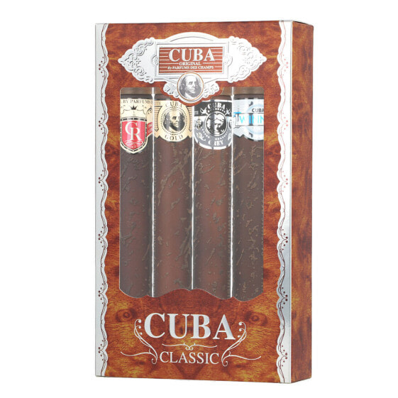 Men's Perfume Set Cuba EDT Classic 4 Pieces