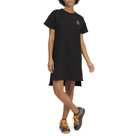 Puma Pronounce X Short Sleeve Dress Womens Black Casual 532148-01