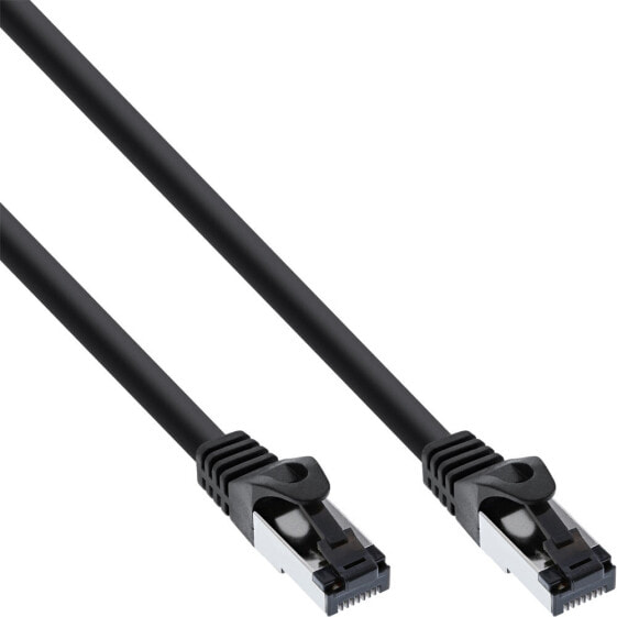 InLine Patch Cable S/FTP PiMF Cat.8.1 halogen free 2000MHz black - 1m