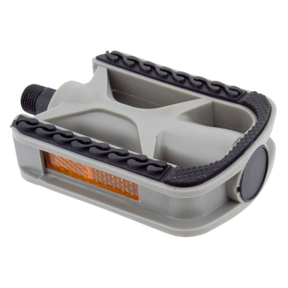 PEDALS SunLite NON-SLIP GRAY w/RUBBER 9/16