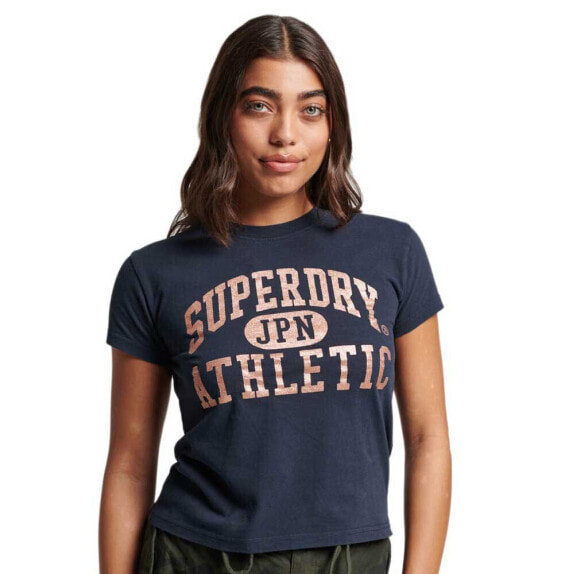 SUPERDRY College Scripted Graphic short sleeve T-shirt
