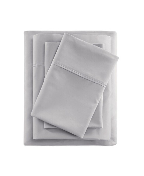 Cooling 600 Thread Count Cotton Blend 4-Pc. Sheet Set, King