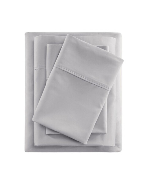 Cooling 600 Thread Count Cotton Blend 4-Pc. Sheet Set, California King