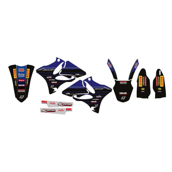 BLACKBIRD RACING Yamaha Factory Team 22 8231R11 Kit Graphics With Seat Cover