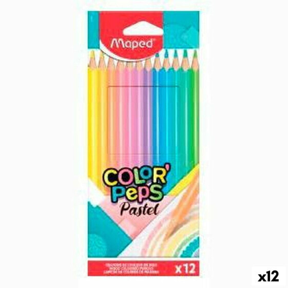 Цветные карандаши MAPED Color' Peps Разноцветный 12 Предметов