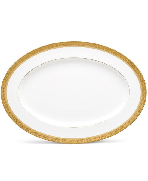 Summit Gold Oval Platter, 16"