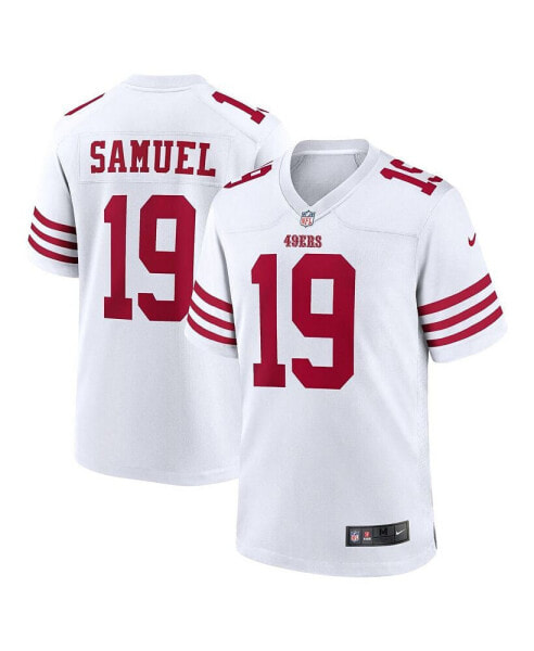 Men's Deebo Samuel White San Francisco 49ers Player Game Jersey