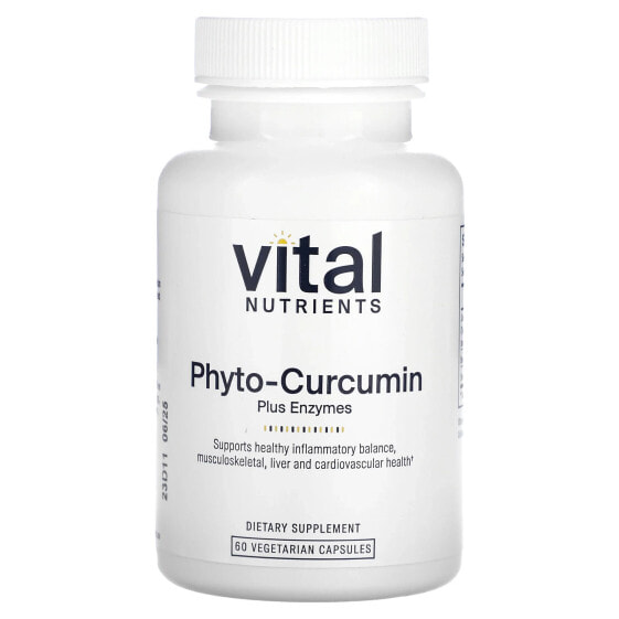 Phyto-Curcumin Plus Enzymes , 60 Vegetarian Capsules