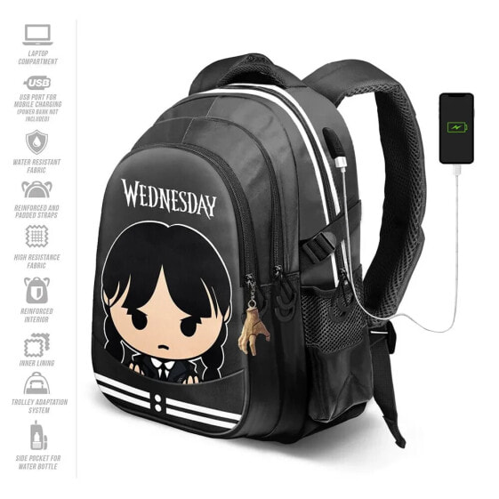 KARACTERMANIA Wednesday Cute Plus Running backpack