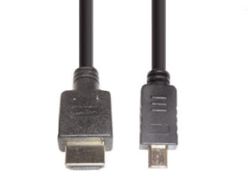 E&P HDMI 11 - 1.5 m - HDMI Type A (Standard) - HDMI Type D (Micro) - Black