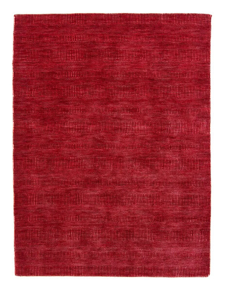 Designer Teppich - 182 x 132 cm - rot