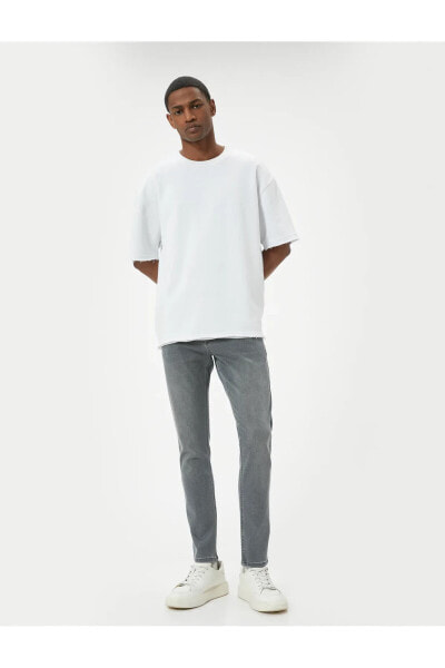 Super Skinny Fit Kot Pantolon - Justin Skinny Jean