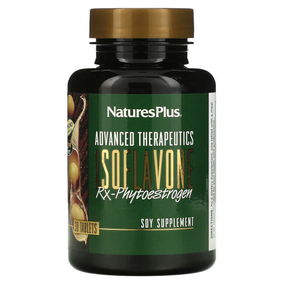 Витамины и БАДы NaturePlus Advanced Therapeutics, Isoflavone Rx-Phytoestrogen, 30 таблеток