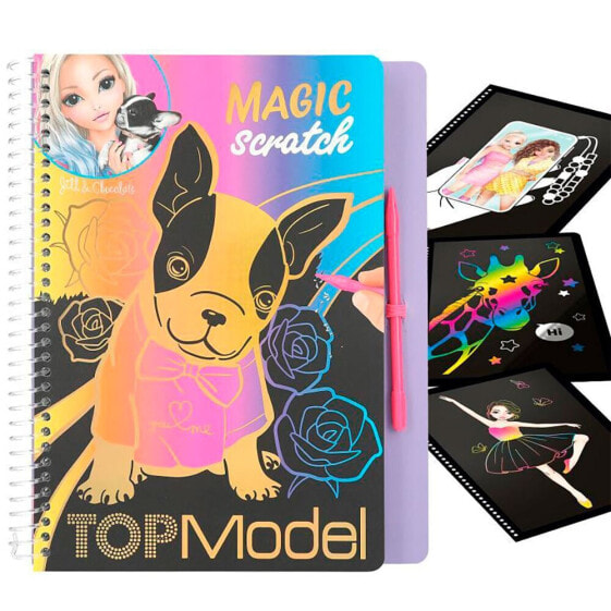 DEPESCHE Topmodel Magic Scratch Notebook