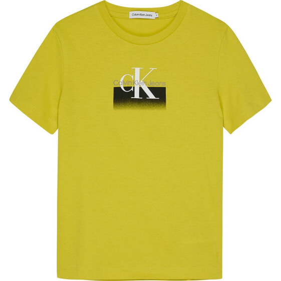 CALVIN KLEIN JEANS Gradient Logo short sleeve T-shirt