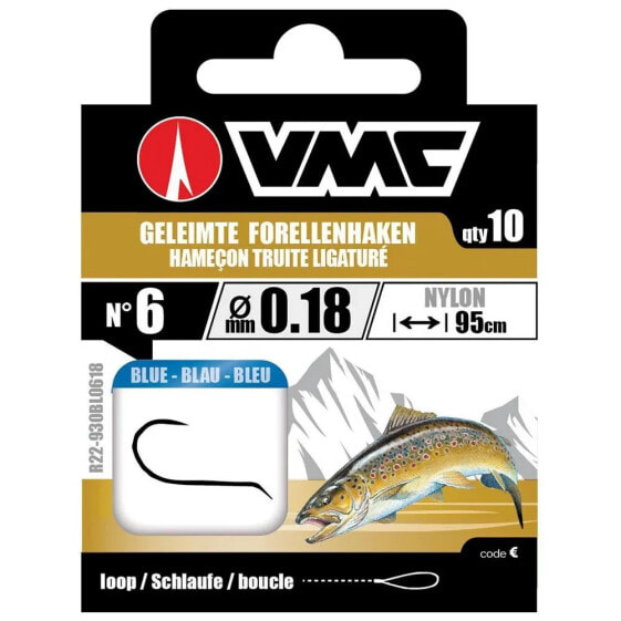 VMC Trout Ligature Tied Hook 0.200 mm