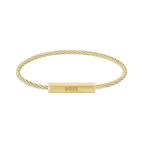 Trendy gold-plated bracelet Alek 1580388