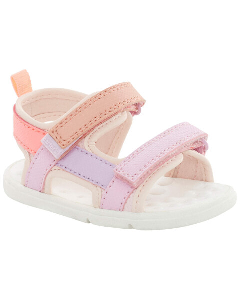 Baby Every Step® Hook & Loop Soft Sandals 3.5