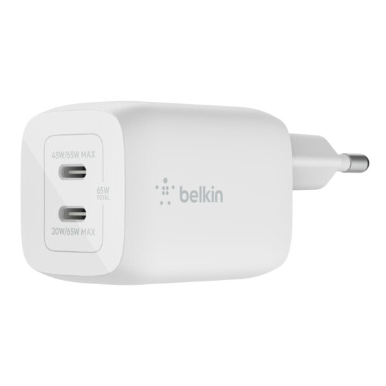 Зарядное устройство Belkin WCH013vfWH для помещений, белое