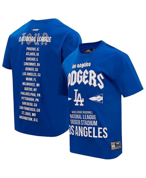 Men's Royal Los Angeles Dodgers Oversized City Tour T-Shirt