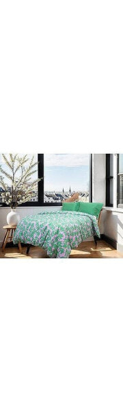 Twilight Forest- Recycled Plastic/Sustainable Cotton Full/Queen Size Duvet Cover Set