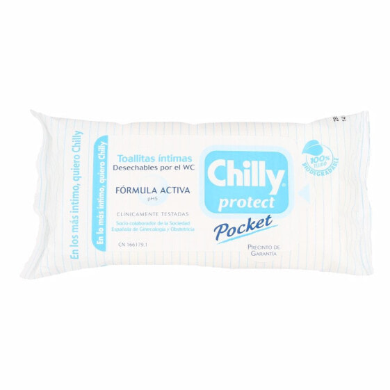 Chilly Extra Proteccion Влажные салфетки для интимной гигиены 12 шт