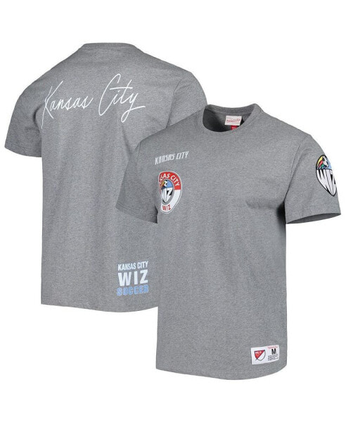Men's Heather Gray Sporting Kansas City City T-shirt