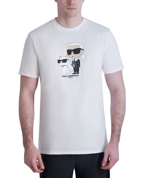 Men's Slim-Fit Karl & Choupette Graphic T-Shirt