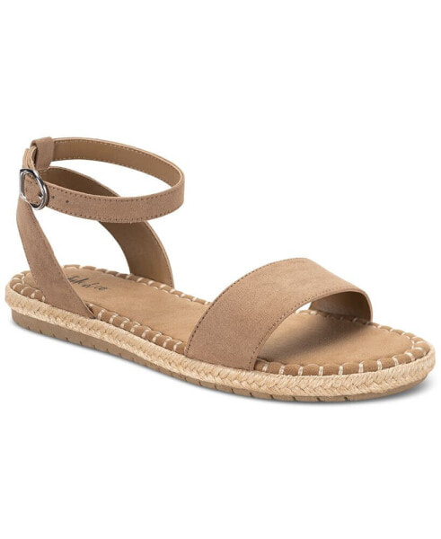 Women's Peggyy Ankle-Strap Espadrille Flat Sandals, Created for Macy's