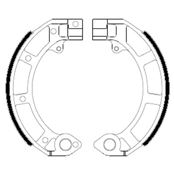 FERODO Eco FSB874A brake shoes