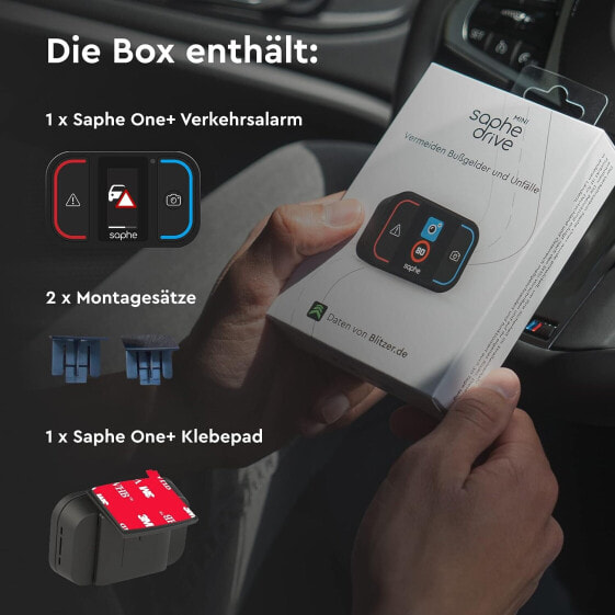 Saphe Drive Mini Flash Alarm for Car