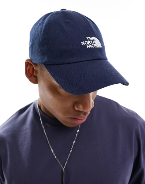 The North Face Half Dome logo baseball cap in navy