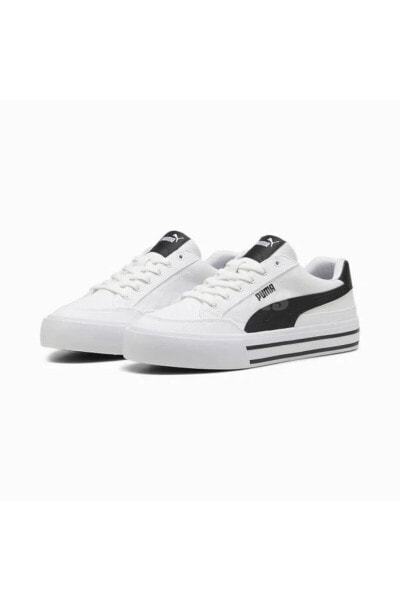 Erkek Sneaker Beyaz Siyah 396353-02 Court Classic Vulc Fs