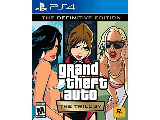 grand theft auto: the trilogy- the definitive edition - playstation 4