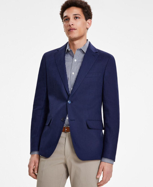 Men's Modern-Fit Linen Sport Coat