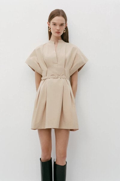 ZW COLLECTION SHORT DRESS WITH BELT