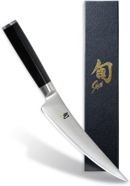 Кухонный нож KAI Shun Classic Damask Series с 28 формами лезвия, 6"
