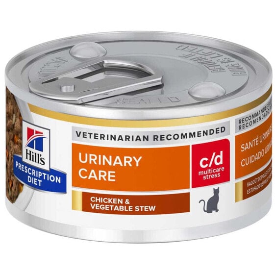 HILL´S PD Feline c/d Urinary Stress Stews 82g wet food for cat