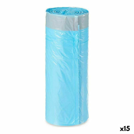 Мешки для мусора синие BB Home Полиэтилен 15 штук (30 Л)