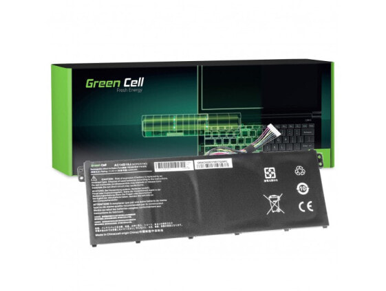 Green Cell Батарея для ноутбука Acer Aspire E 11 ES1-111M - ES1-131 - E 15 ES1-512 - Chromebook 11 CB3-111 - 13 CB5-311